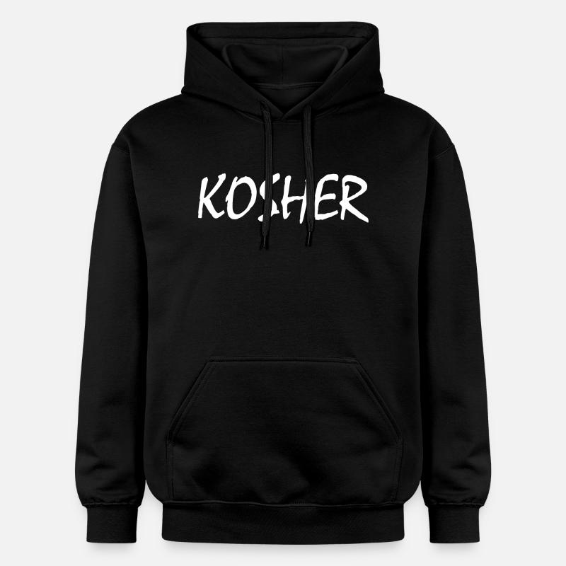 Kosher - Sweat à capuche Softstyle® Gildan Unisexe - noir
