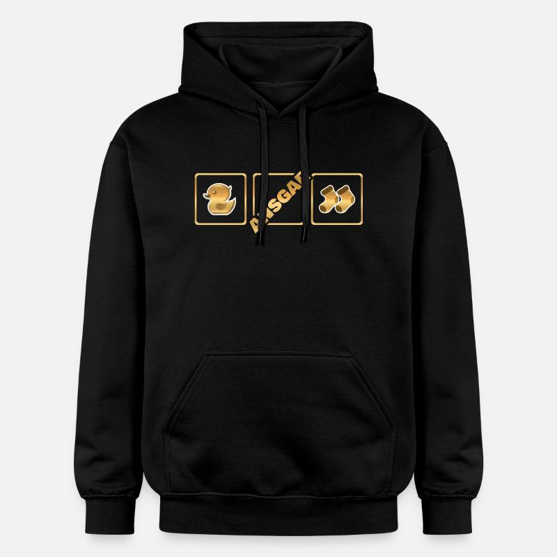 Ansgar comme naissance - Sweat à capuche Softstyle® Gildan Unisexe - noir