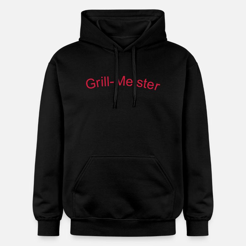 Logo Grill Master - Sweat à capuche Softstyle® Gildan Unisexe - noir