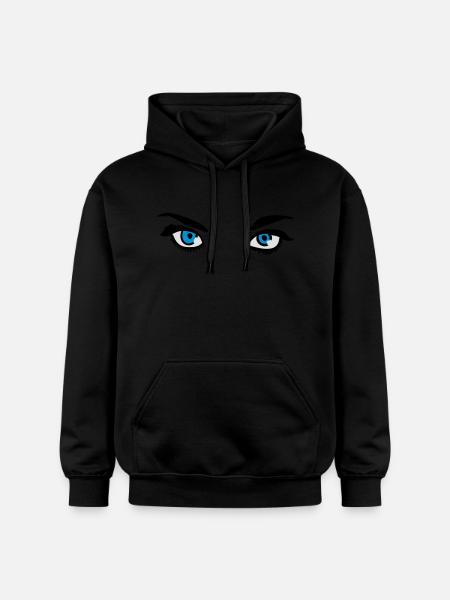 Auge - Gildan Unisex Softstyle® Midweight Hoodie - Schwarz