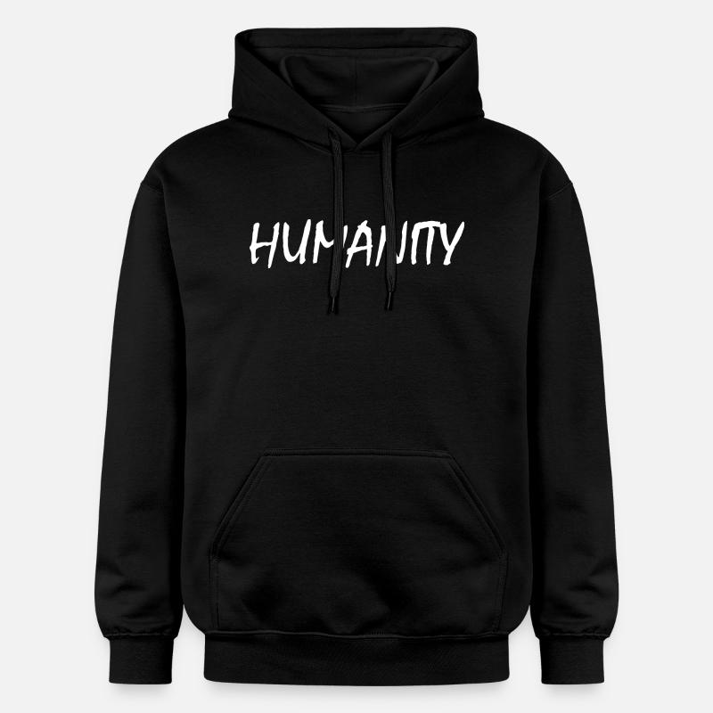 Humanity - Sweat à capuche Softstyle® Gildan Unisexe - noir