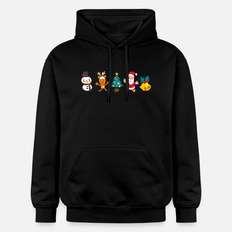Joyeux Noël - Sweat à capuche Softstyle® Gildan Unisexe - noir
