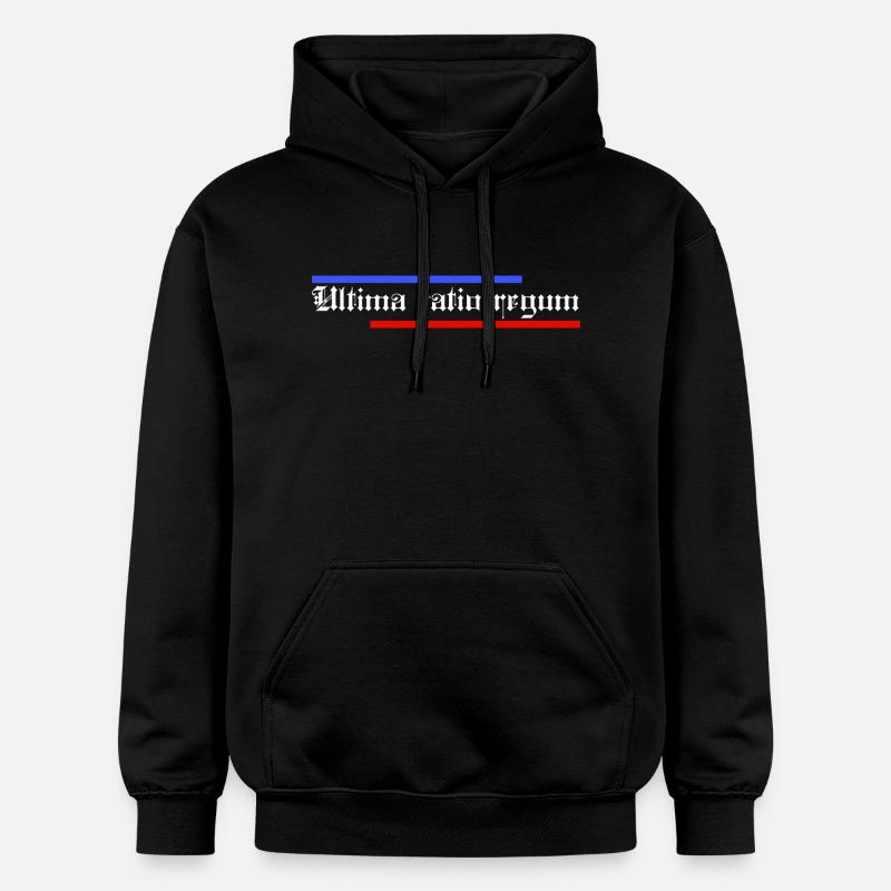 URR - Sweat à capuche Softstyle® Gildan Unisexe - noir