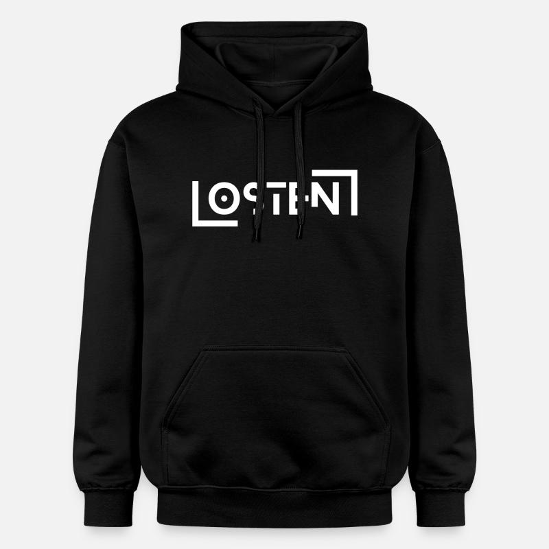 Est - Sweat à capuche Softstyle® Gildan Unisexe - noir