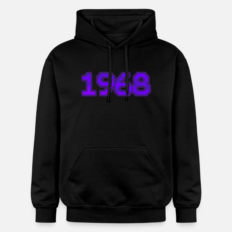 1968 1968 - Sweat à capuche Softstyle® Gildan Unisexe - noir