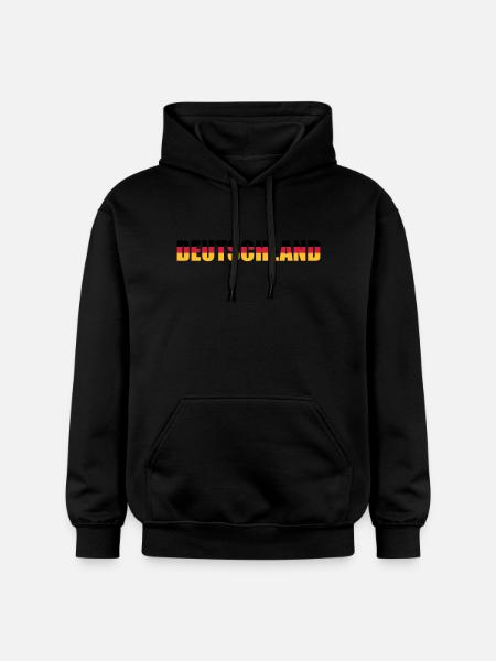 Deutschland - Gildan Unisex Softstyle® Midweight Hoodie - Schwarz