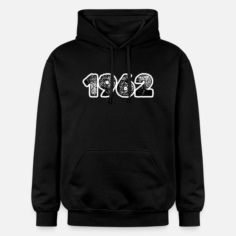 Né en 1962 - Sweat à capuche Softstyle® Gildan Unisexe - noir