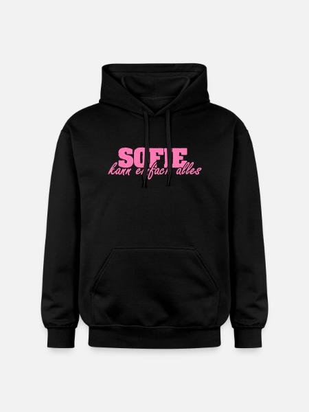 Mme Sofie - Sweat à capuche Softstyle® Gildan Unisexe - noir