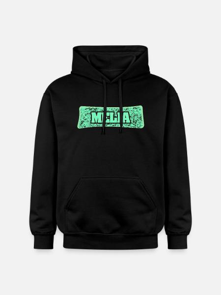 Geschenk für Melia - Gildan Unisex Softstyle® Midweight Hoodie - Schwarz