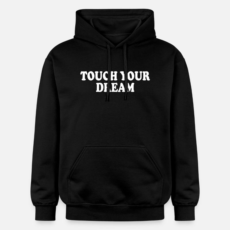 touch your dream - Sweat à capuche Softstyle® Gildan Unisexe - noir