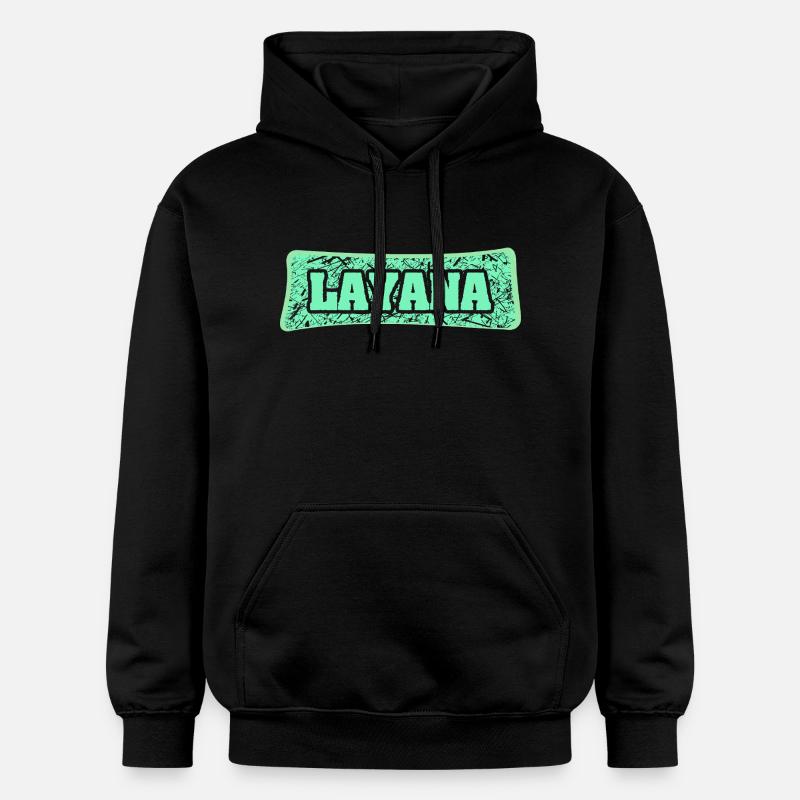 Layana comme nom de naissance - Sweat à capuche Softstyle® Gildan Unisexe - noir