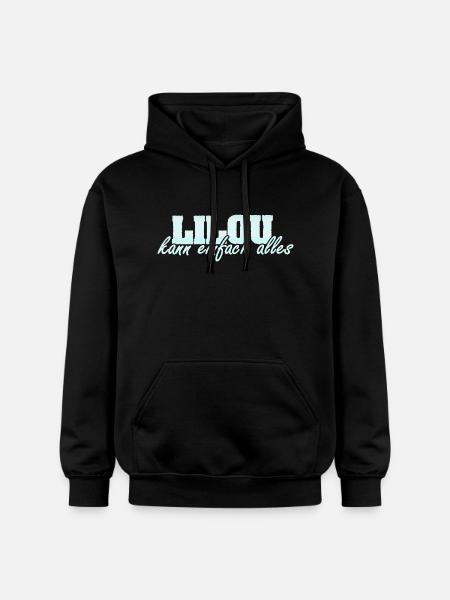 Lilou - Gildan Unisex Softstyle® Midweight Hoodie - black