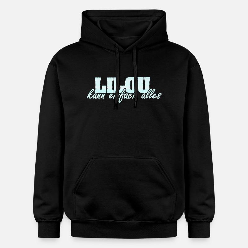 Lilou - Sweat à capuche Softstyle® Gildan Unisexe - noir