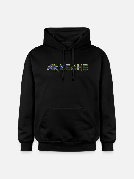 ardèche 3 couleurs - Sweat à capuche Softstyle® Gildan Unisexe - noir