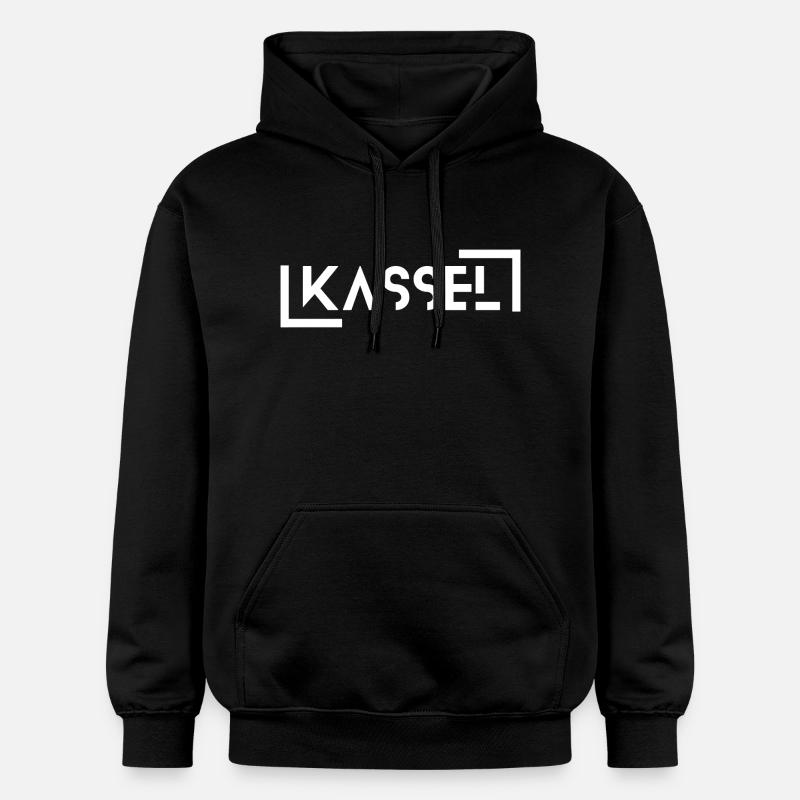 Kassel - Sweat à capuche Softstyle® Gildan Unisexe - noir