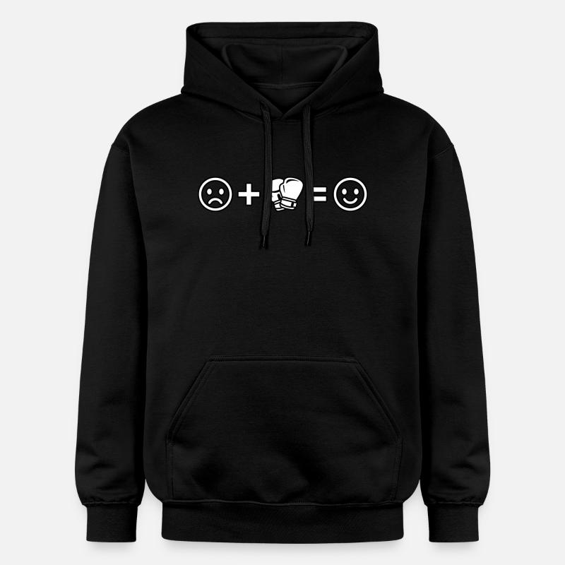 Boxe - Sweat à capuche Softstyle® Gildan Unisexe - noir