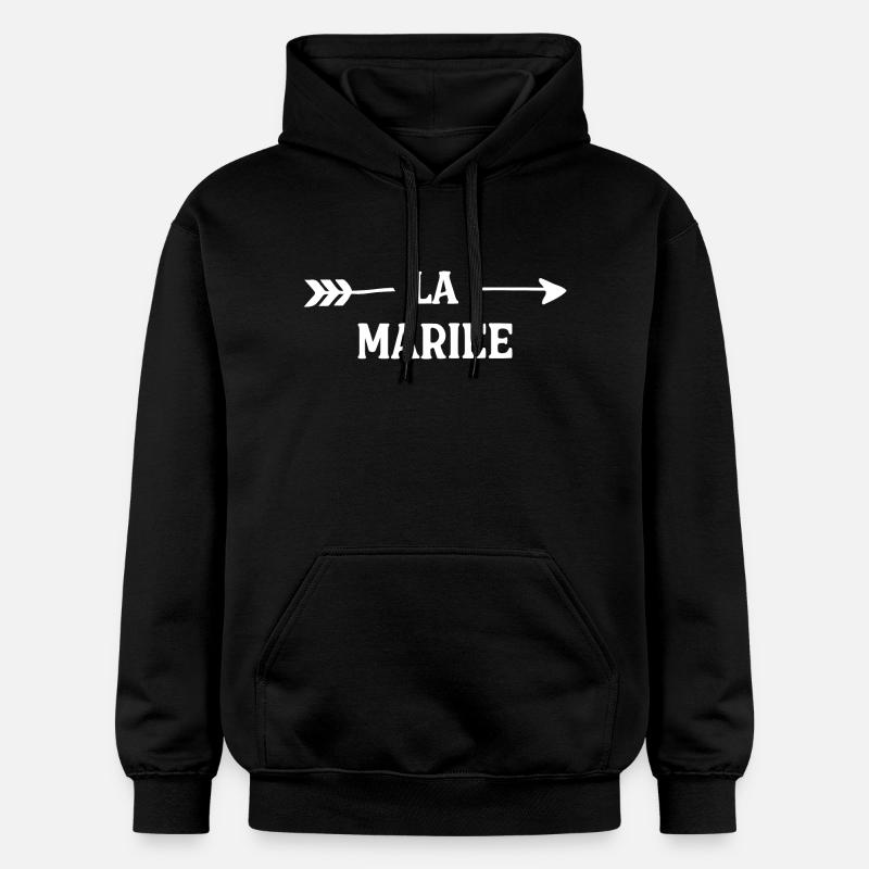 La Mariée - Sweat à capuche Softstyle® Gildan Unisexe - noir
