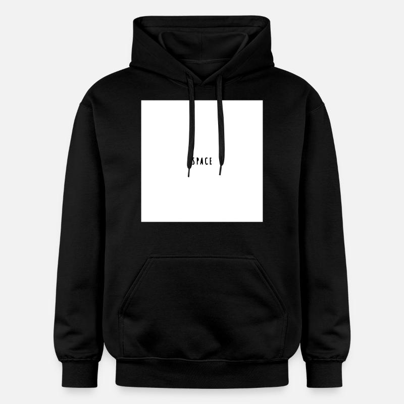 espace - Sweat à capuche Softstyle® Gildan Unisexe - noir