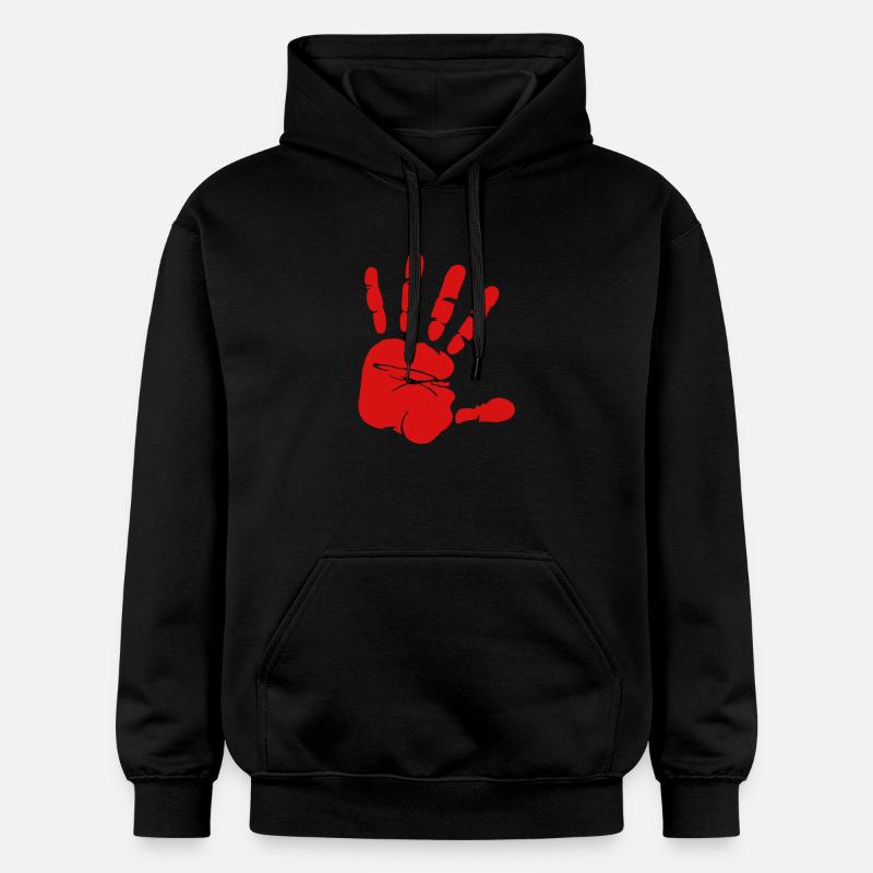 Haut cinq! - Sweat à capuche Softstyle® Gildan Unisexe - noir