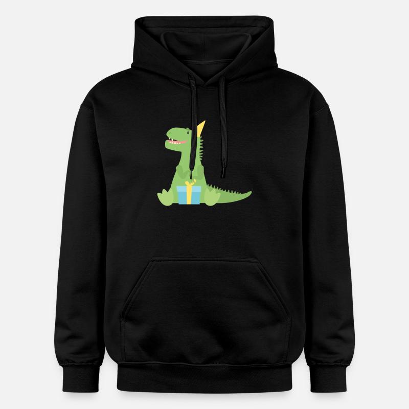 T Rex cadeau d’anniversaire - Sweat à capuche Softstyle® Gildan Unisexe - noir