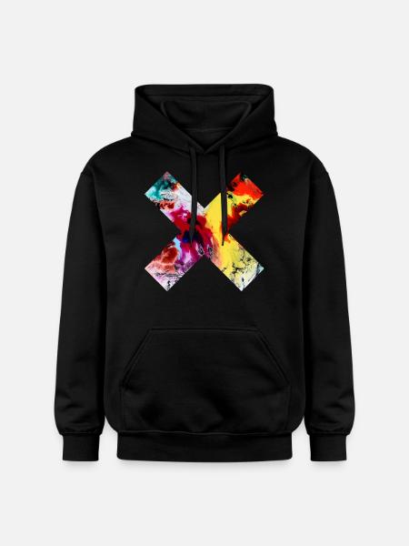 X-Art (taide, taide) - Gildan Unisex Softstyle® Midweight huppari - musta