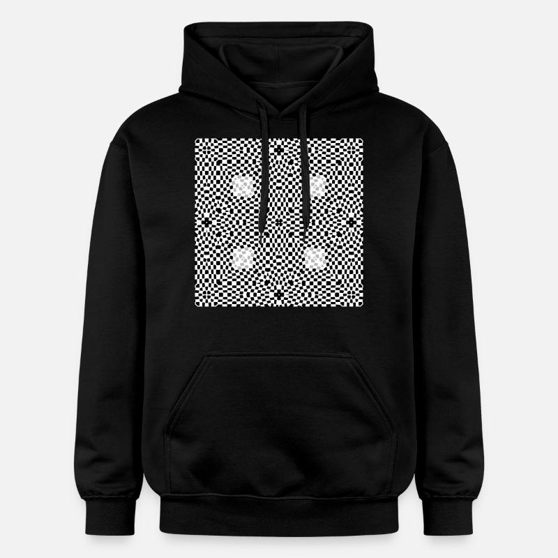 abstraction - Sweat à capuche Softstyle® Gildan Unisexe - noir