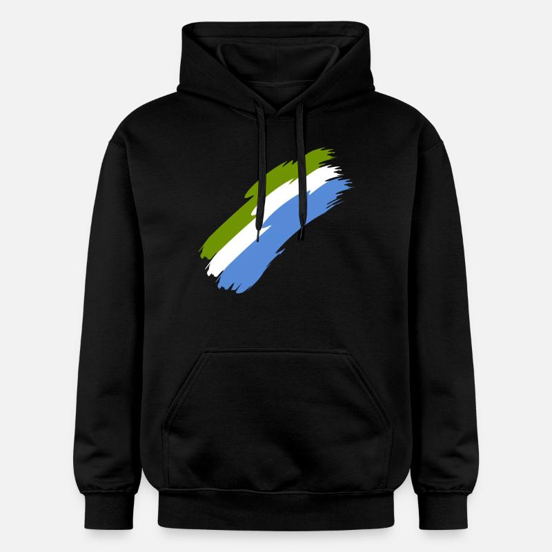 Sierra Leone - Sweat à capuche Softstyle® Gildan Unisexe - noir