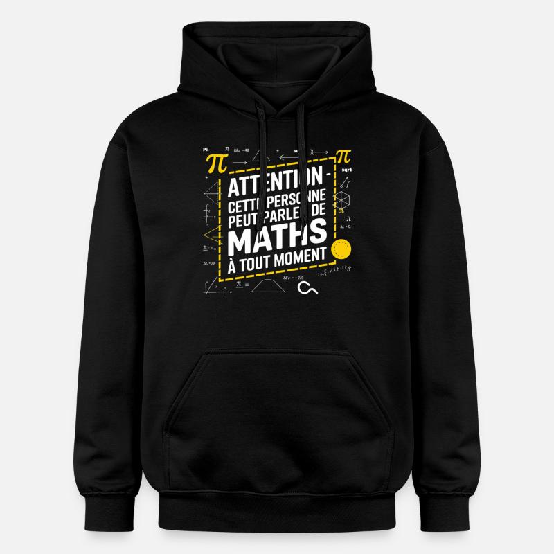 Math Genie mathématique - Sweat à capuche Softstyle® Gildan Unisexe - noir