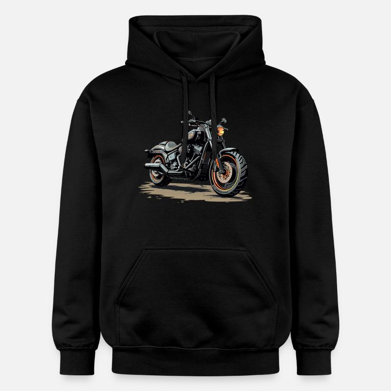 Roi de la route - Sweat à capuche Softstyle® Gildan Unisexe - noir