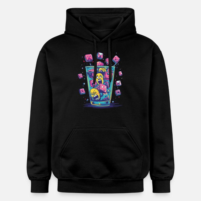 Cube d’intoxication - Sweat à capuche Softstyle® Gildan Unisexe - noir