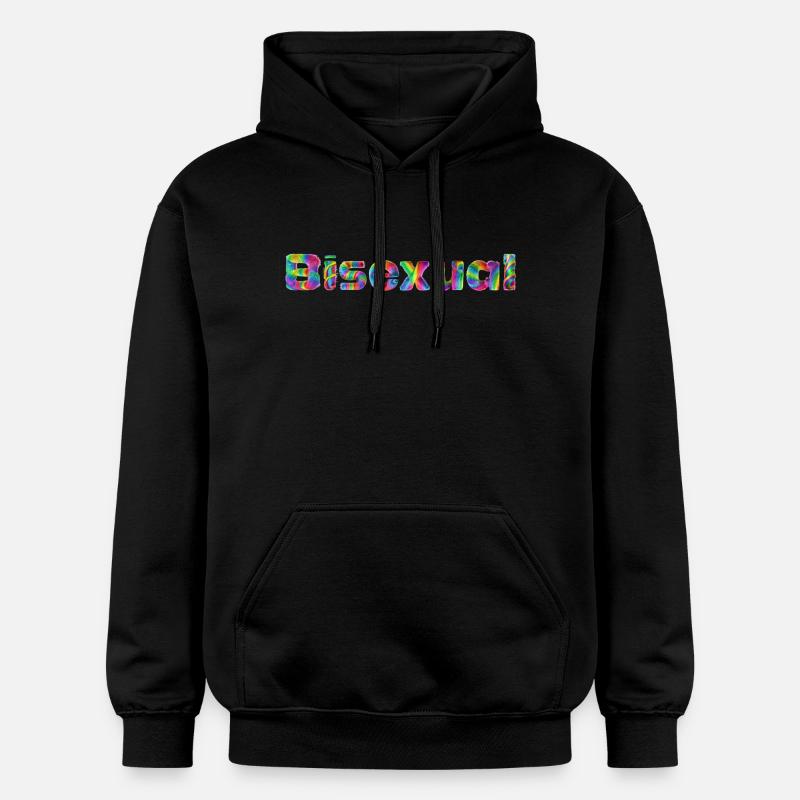 Bisexuel - Sweat à capuche Softstyle® Gildan Unisexe - noir