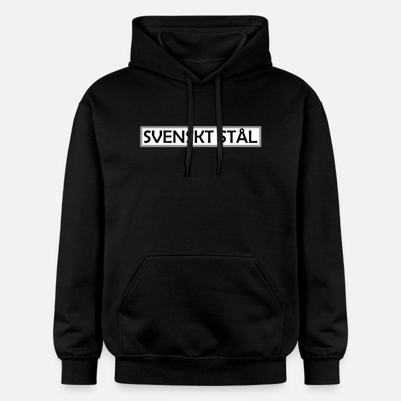 Acier suédois - Sweat à capuche Softstyle® Gildan Unisexe - noir