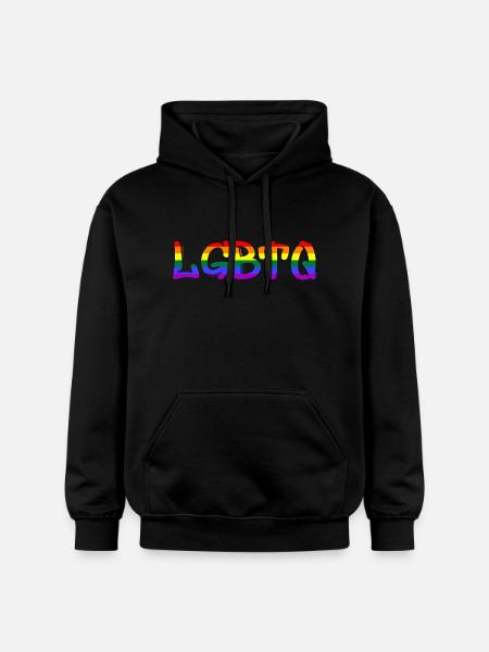 LGBTQ - Gildan Unisex Softstyle® Midweight Hoodie - Schwarz
