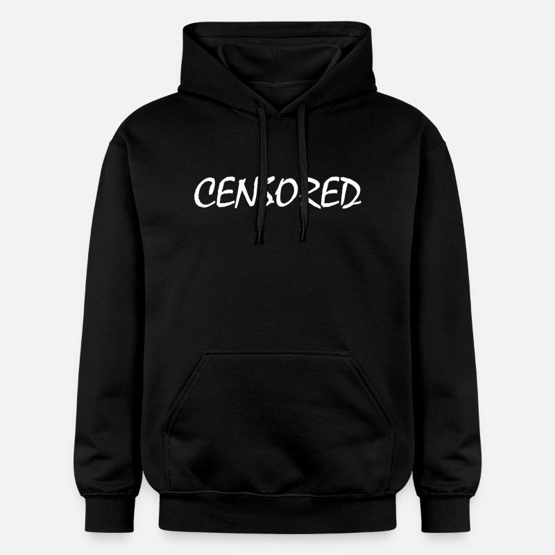 censored - Sweat à capuche Softstyle® Gildan Unisexe - noir