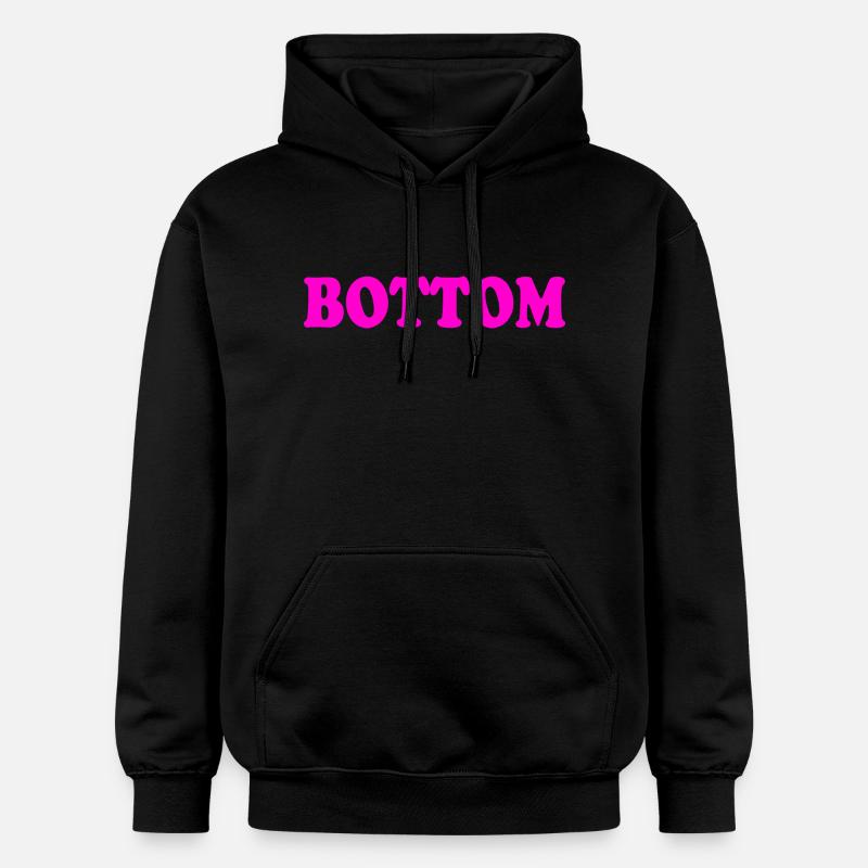 Bottom - Sweat à capuche Softstyle® Gildan Unisexe - noir
