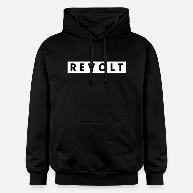 Revolt - Sweat à capuche Softstyle® Gildan Unisexe - noir