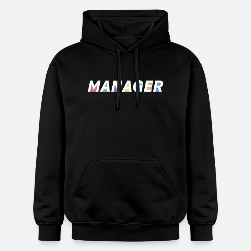 Der Manager - Gildan Unisex Softstyle® Midweight Hoodie - Schwarz