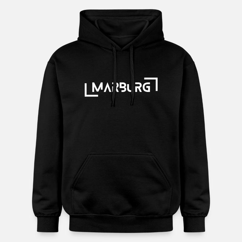Marburg - Sweat à capuche Softstyle® Gildan Unisexe - noir