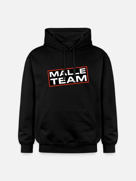Malle Team - Gildan Unisex Softstyle® Midweight Hoodie - black