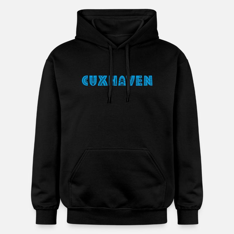 Cuxhaven - Sweat à capuche Softstyle® Gildan Unisexe - noir