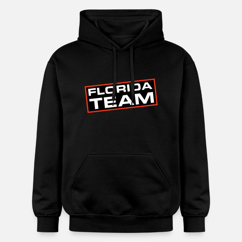 Équipe de Floride - Sweat à capuche Softstyle® Gildan Unisexe - noir