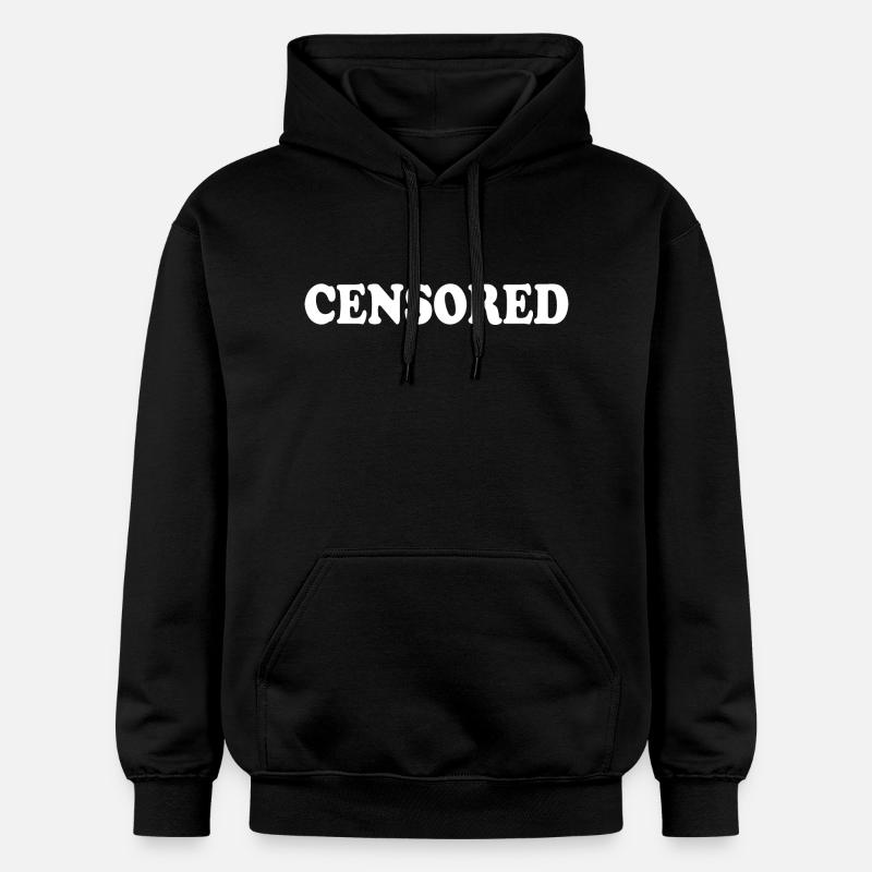 censored - Sweat à capuche Softstyle® Gildan Unisexe - noir
