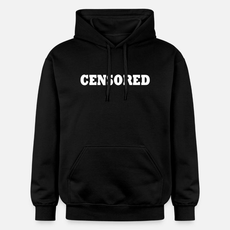 censored - Sweat à capuche Softstyle® Gildan Unisexe - noir