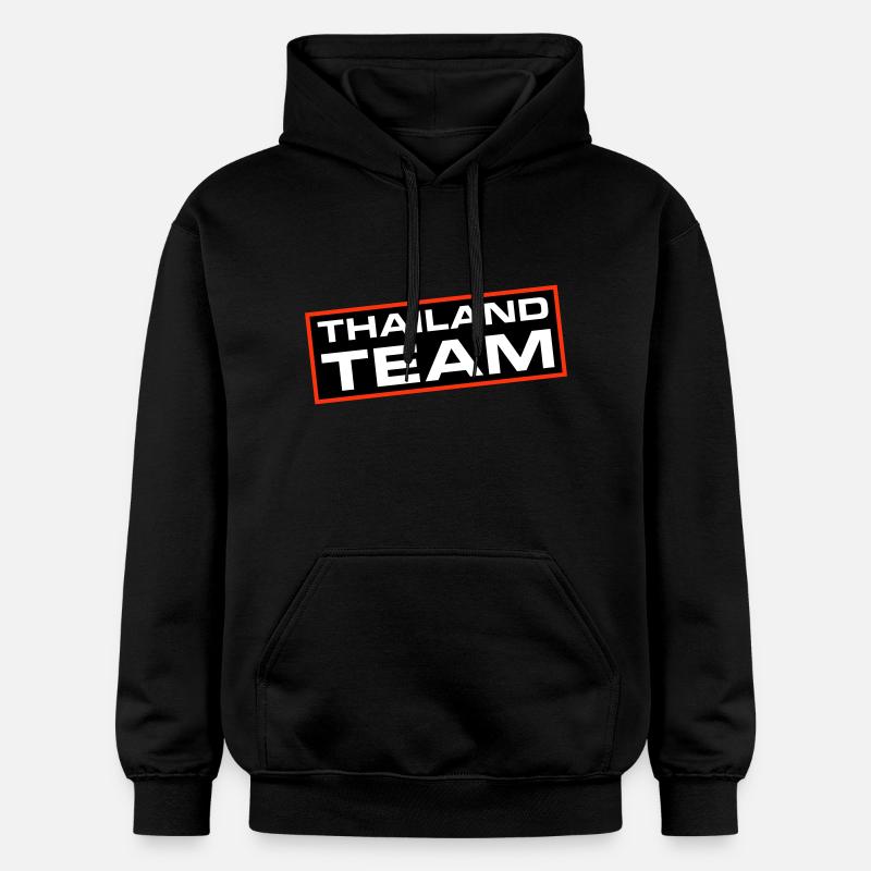 Équipe de Thaïlande - Sweat à capuche Softstyle® Gildan Unisexe - noir