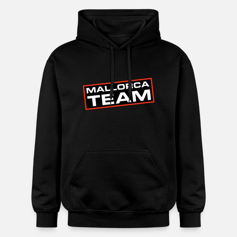 Équipe de Majorque - Sweat à capuche Softstyle® Gildan Unisexe - noir