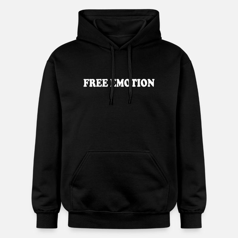 Free emotion - Sweat à capuche Softstyle® Gildan Unisexe - noir