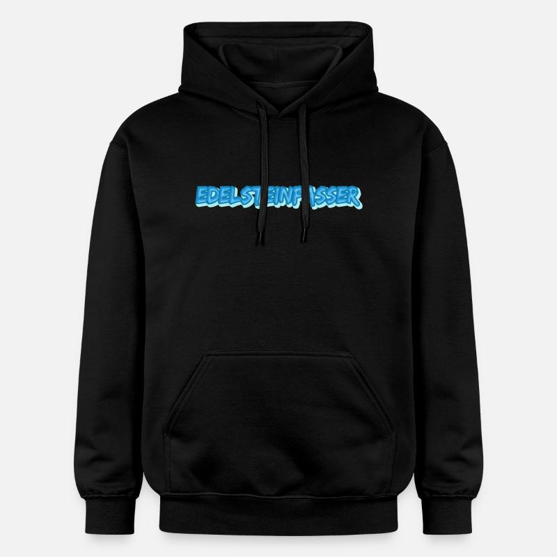 Edelsteinfasser - Gildan Unisex Softstyle® Midweight Hoodie - Schwarz