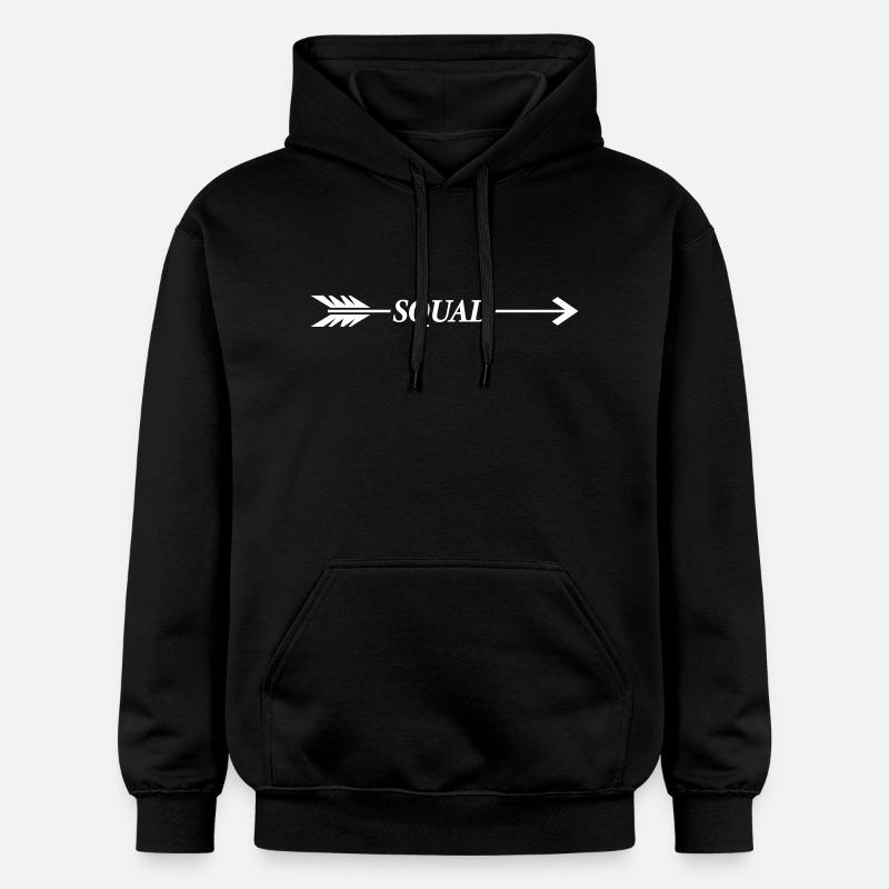 Flèche de l’escouade - Sweat à capuche Softstyle® Gildan Unisexe - noir