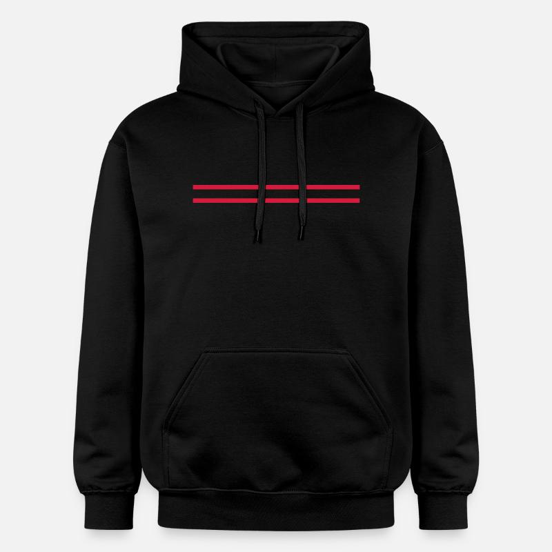 Ligne - Sweat à capuche Softstyle® Gildan Unisexe - noir