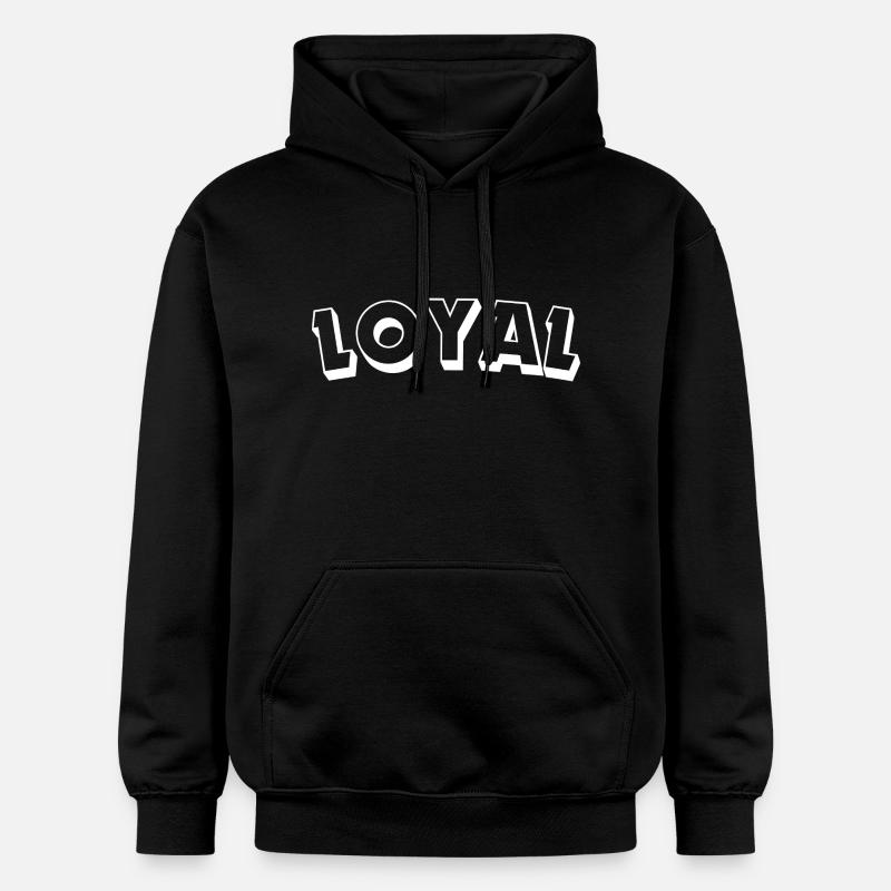 Loyauté loyale - Sweat à capuche Softstyle® Gildan Unisexe - noir